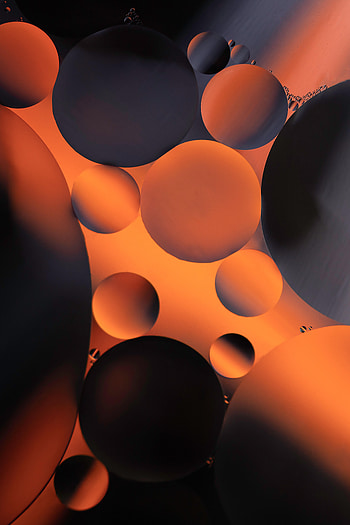 Abstract, Water, Bubbles, Dark, Liquid HD phone wallpaper