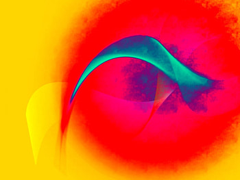 Colors, Abstract, purple, yellow, green, red, orange HD wallpaper