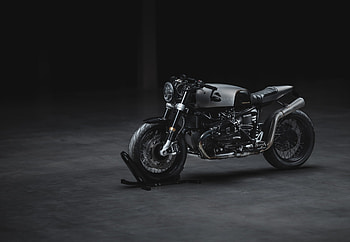 Bike, motorcycle, BMW R nineT, dark HD wallpaper