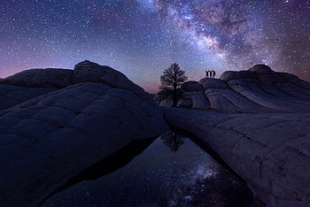 Nature, Sky, Milky Way, Astrography HD wallpaper
