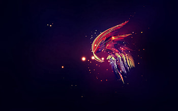 Abstract, Lilac, Shine, Light HD wallpaper