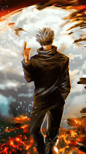 Satoru Gojo Stylish, Jujutsu Kaisen, anime, satoru gojo HD phone wallpaper