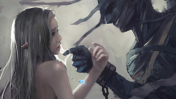 Let Me Go, artist, artwork, digital-art, deviantart HD wallpaper