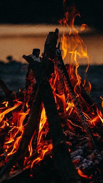 Bonfire, Heater HD phone wallpaper