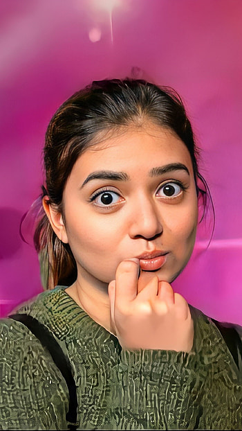 Nazriya Nizam, malayalam actress HD phone wallpaper