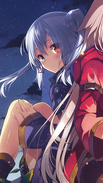 heterochromia, Anime, Original HD phone wallpaper