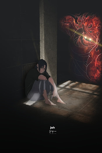 Itachi, animeedit, Uchiha, animexreality HD phone wallpaper