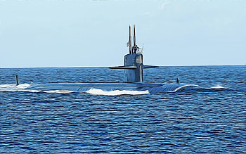 USS Chicago, , vector art, SSN-721, submarines, United States Navy, US army, abstract ships, battleship, US Navy, Los Angeles-class, USS Chicago SSN-721 HD wallpaper