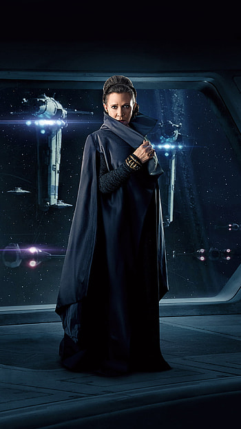 The Last Jedi, Princess Leia, 7, 7 Plus HD phone wallpaper
