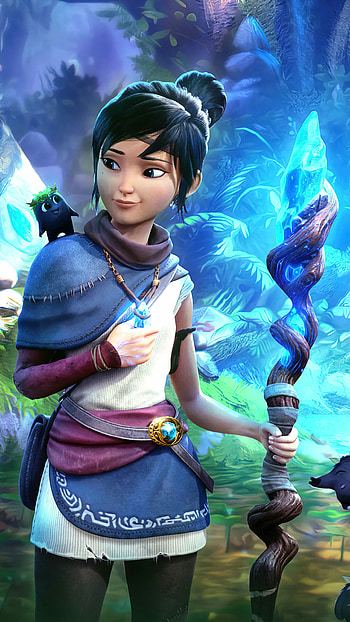 Kena: Bridge of Spirits, Ultra , Mobile , Game poster HD phone wallpaper