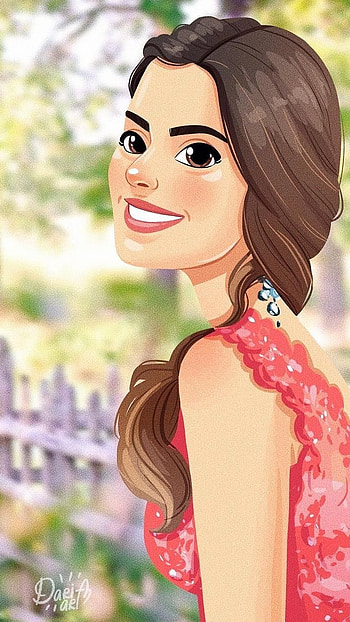 Girly M, Cute Cartoon HD phone wallpaper