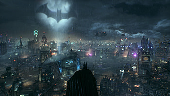 Gotham City, Background HD wallpaper