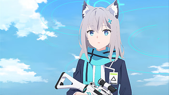 Shiroko Sunaookami, Anime, Blue Archive the Animation, Shiroko Sunaookami, Blue Archive HD wallpaper