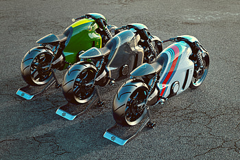 Motorcycles, Motorcycle, Lotus C-01, Superbike, Render HD wallpaper