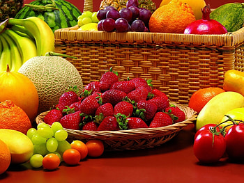 Fruits, Food, Strawberry, Berries HD wallpaper