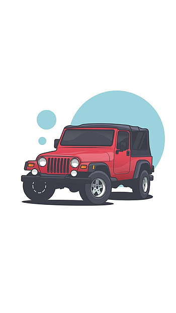 Catoon Car, car , cartoon car, thar , best car HD phone wallpaper