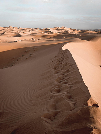 Nature, Sky, Sand, Desert, Dunes HD phone wallpaper
