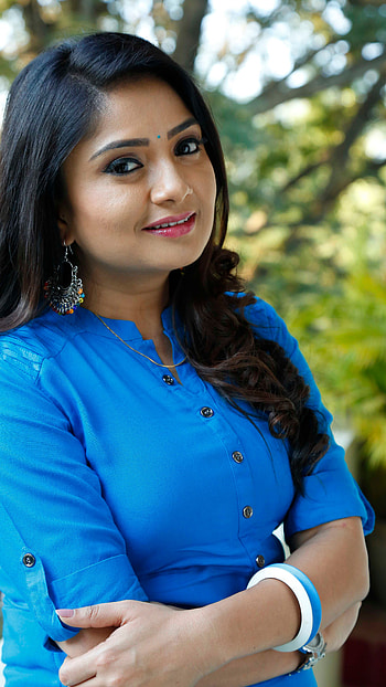 Karunya Ram, kannada actress HD phone wallpaper