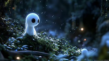Enchanted Ghost: A Magical Halloween, ghost, halloween HD wallpaper