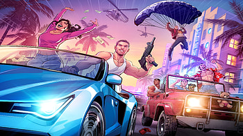 Grand Theft Auto Vi Trilogy Tribute , gta-6, gta-vi, gta, rockstar, games, xbox-games, ps5-games, pc-games, 2024-games, video-games HD wallpaper