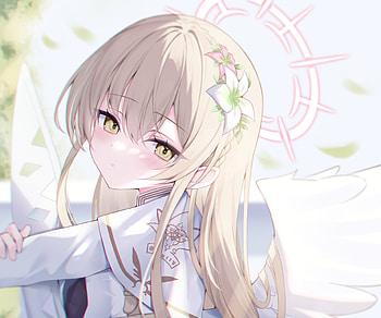 Kirifuji Nagisa, video game, Blue Archive HD wallpaper