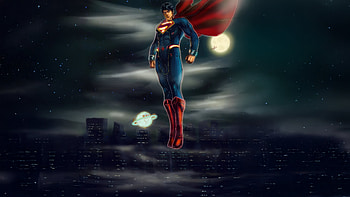 Superman Battle Ready , superman, superheroes, artwork, digital-art HD wallpaper