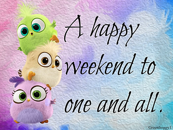 HAPPY WEEKEND, COMMENT, WEEKEND, CARD, HAPPY HD wallpaper