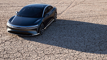 Desert, Lucid Motors HD wallpaper