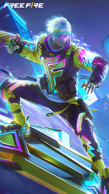 Dynamic Fire Game Character, video game, Garena Fire HD phone wallpaper