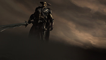 Epic Warrior, adventure, action, abstract, fantasy, game, , elveon, warrior HD wallpaper
