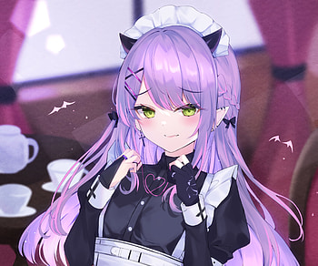 Tokoyami Towa, hololive, Tokoyami Towa, Anime, Virtual Youtuber HD wallpaper