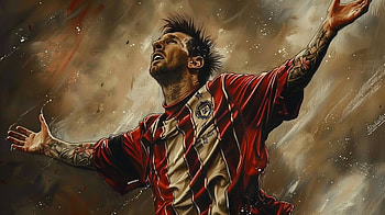 Messi's Triumph: Soccer, soccer, Sports, Lionel Messi HD wallpaper