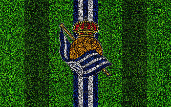 Real Sociedad, soccer, logo, football, emblem HD wallpaper