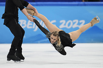 Madison Hubbell and Adrian Diaz, Ice Dancing HD wallpaper