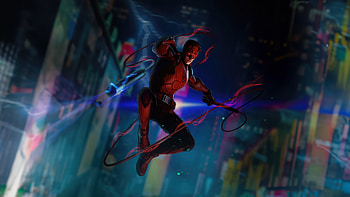 Daredevil City Guardian, daredevil, superheroes, artist, artwork, digital-art HD wallpaper