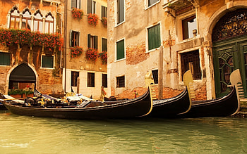 Landscape, Cities, Boats, Venice HD wallpaper
