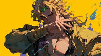 Dio Brando Anime Art - Jojo's Bizarre Adventure, Anime, Jojo's Bizarre Adventure, Dio Brando HD wallpaper