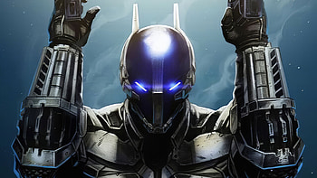 Batman Guns Up, batman, superheroes, artwork, deviantart HD wallpaper