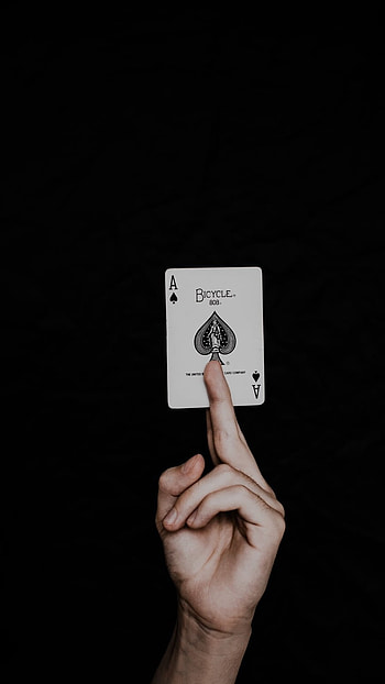 Ace King, Black Theme HD phone wallpaper