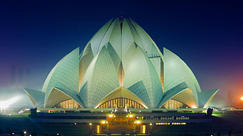 Building, Lotus Temple, Religious, Temples HD wallpaper