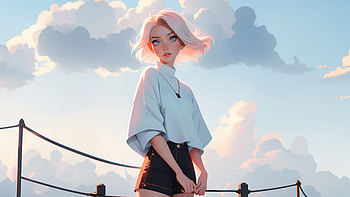 Anime Art Girl Portrait , anime-girl, anime, artist, artwork, digital-art HD wallpaper