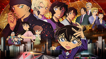 Detective Conan: The Scarlet Bullet, Movie fanart, Fanart TV, Thrilling storyline HD wallpaper