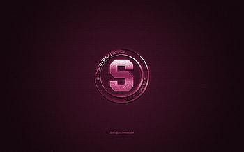 Deportivo Saprissa, Costa Rican football club, burgundy logo, burgundy carbon fiber background, Liga FPD, football, San Jose, Costa Rica, Deportivo Saprissa logo HD wallpaper