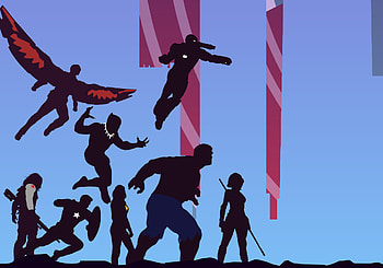 Avengers, superhero, marvel, artwork HD wallpaper