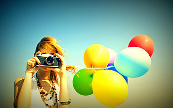 Model, women, girl, camera HD wallpaper