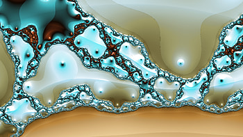 Trippy Psychedelic Fractal, trippy, psychedelic, aesthetic, Abstract, fractal HD wallpaper