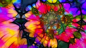 Fractal Brights, art, bright, Firefox theme, colorful, colors, fractal HD wallpaper