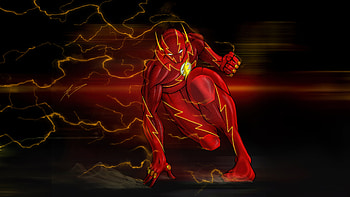 Flash Dark Defender, flash, superheroes, artwork, art, digital-art, artstation HD wallpaper