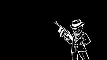 Fallout, Simple, Vault Boy HD wallpaper