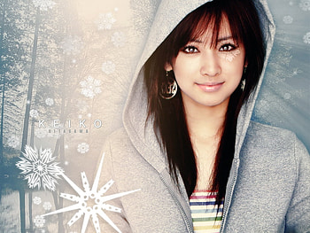 kitagawa_keiko, hoodie, keiko, kitagawa, snow HD wallpaper
